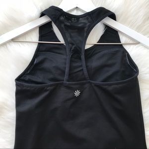 Athleta workout tank top sports bra breathable